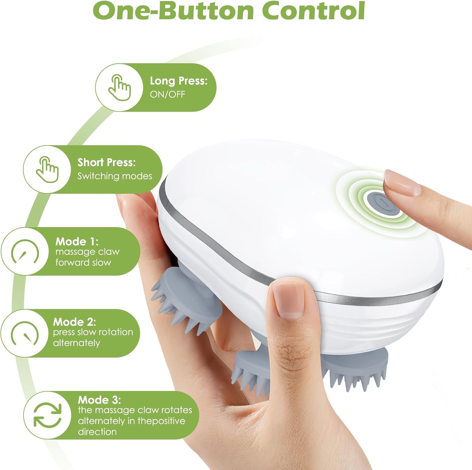 Easy mart's Head Massager For Scalp, Scalp Massage, Electric Scalp Massager, Hair Massager For Hair Growth, Body Massager