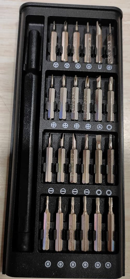 24-in-1 Precision Screwdriver Set with 24 Alloy S2 Steel Bits,Repair Tool Kit for Laptop,Smartphone,iPhone,Camera, Electronics Devices etc