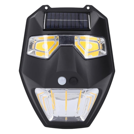 Solar Induction Wall Lights, Solar Induction Wall Lights, Motion Sensor Warning Light, 5 Modes Security Light with Mount, Lighting Fixture