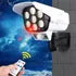 Solar Outdoor Garden Sensor Lamp 77 LED Cool White