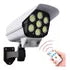 Solar Outdoor Garden Sensor Lamp 77 LED Cool White