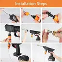 Electric Car Power Washer Gun With Accessories Pressure Washer