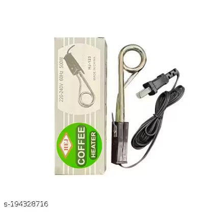 Immersion Mini (5 inch) Heater/Rod for Boiling Coffee/Water/Milk/ (Pack of 1) 250 W Immersion Heater Rod (COFFEE, MILK, OIL, WATER, TEA)