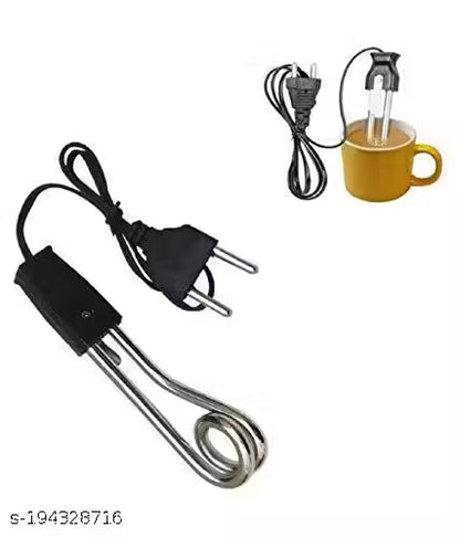 Immersion Mini (5 inch) Heater/Rod for Boiling Coffee/Water/Milk/ (Pack of 1) 250 W Immersion Heater Rod (COFFEE, MILK, OIL, WATER, TEA)